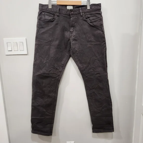 NWOT Todd Snyder Slim Garment Dyed 5 Pocket Twill Pants 33/32 Brown Stretch - Picture 1 of 13